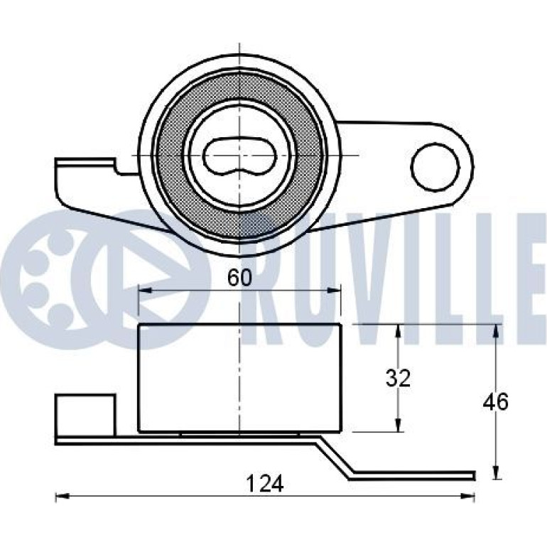Spannrolle, Zahnriemen 56111 Spannrolle, Zahnriemen 56111