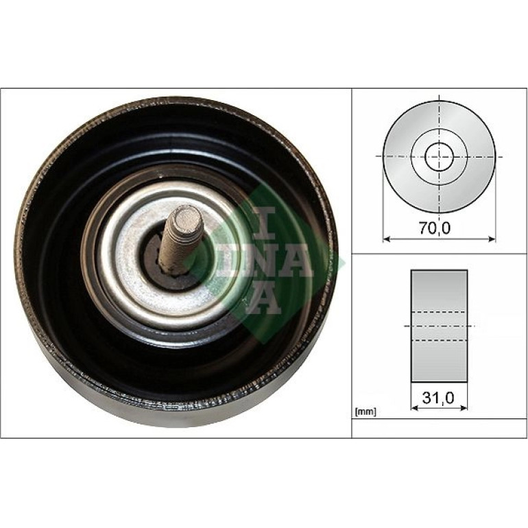 Umlenk-/Führungsrolle, Keilrippenriemen 532 0614 10 Umlenk-/Führungsrolle, Keilrippenriemen 532 0614 10