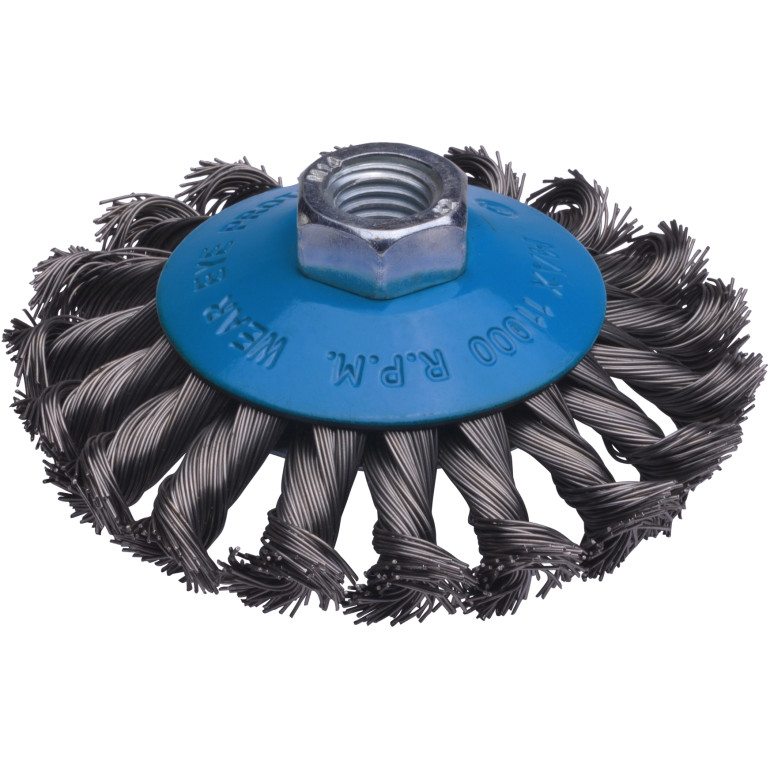 SW-Stahl Kegelbürste M14 x 2 115 mm 63316SB SW-Stahl Kegelbürste M14 x 2 115 mm 63316SB