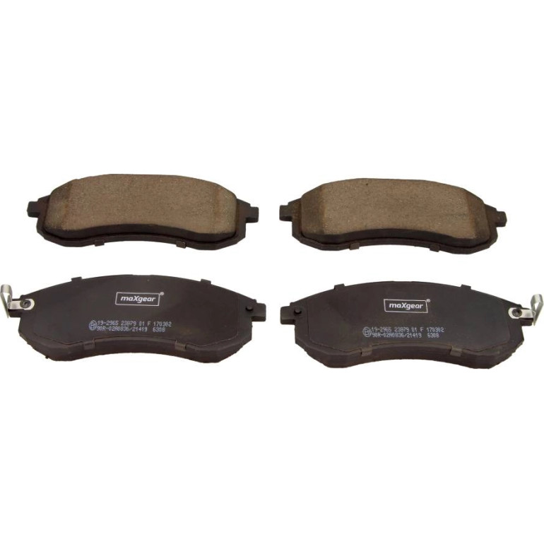 Bremsbelagsatz Mitsubishi P. L200 96-07 19-2965 Bremsbelagsatz Mitsubishi P. L200 96-07 19-2965