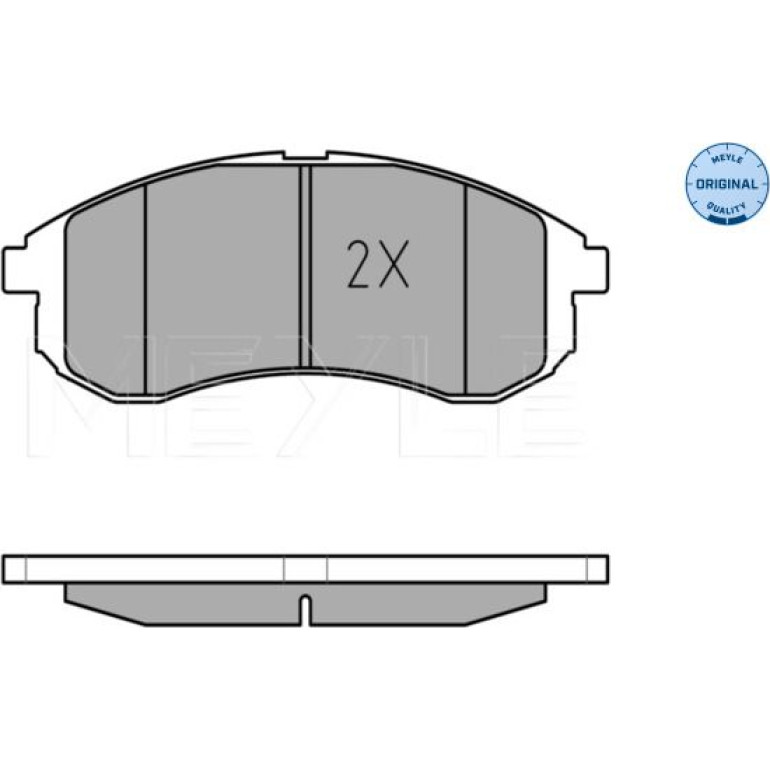 Bremsbelagsatz Mitsubishi P. L200 96-07 Mit Akustischem Verschleisssensor 025 238 7914/W Bremsbelagsatz Mitsubishi P. L200 96-07 Mit Akustischem Verschleisssensor 025 238 7914/W