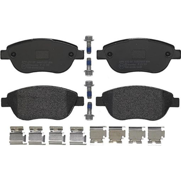 BREMBO Bremsklötze VA P 23 119 BREMBO Bremsklötze VA P 23 119