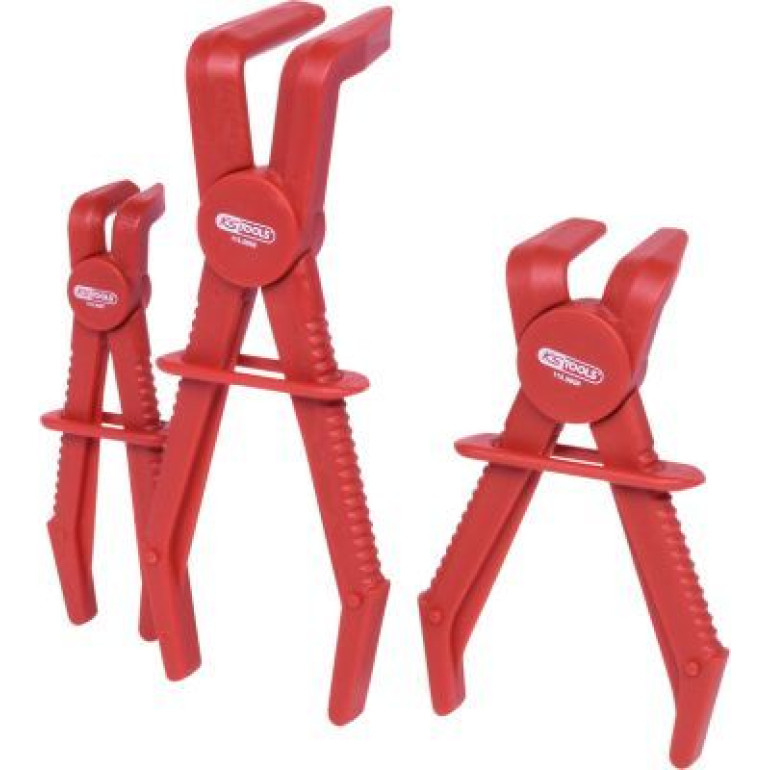 KS TOOLS Zangensatz zum Lösen von Schlauchschellen, 90°, 3-teilig 115.5055
