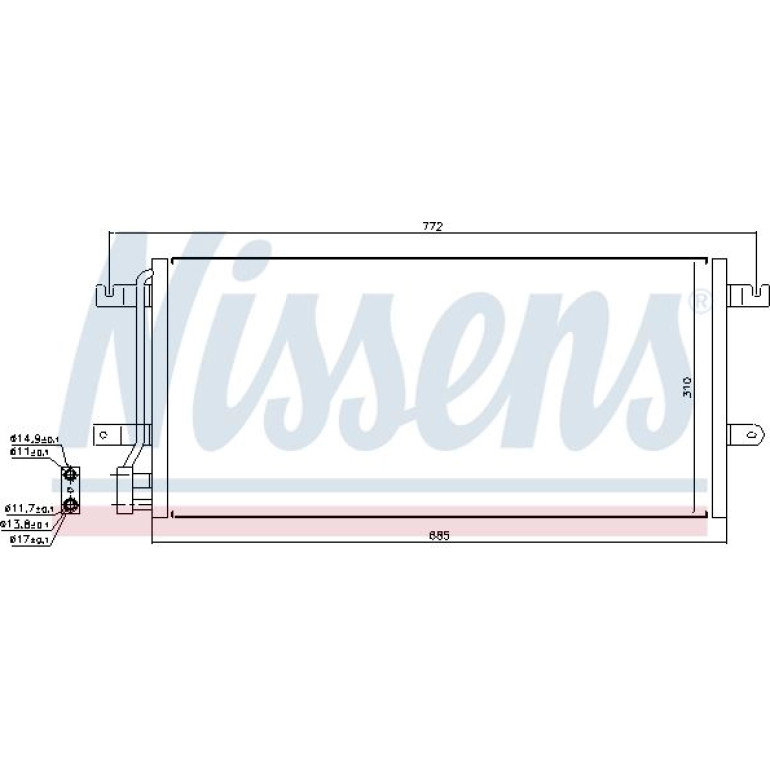 Kondensator PKW 94524 Kondensator PKW 94524
