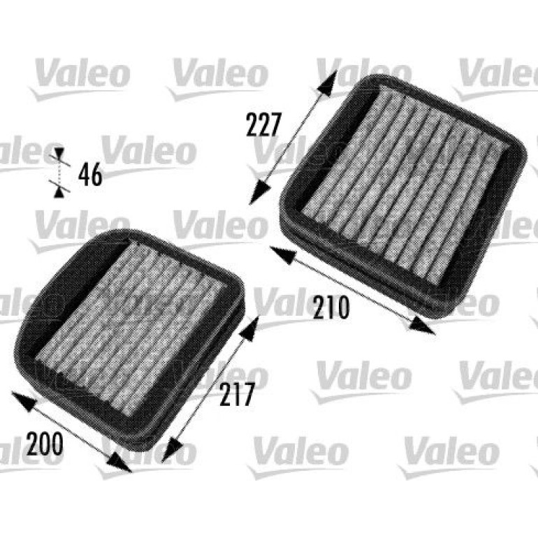 VALEO Innenraumfilter 698772 VALEO Innenraumfilter 698772
