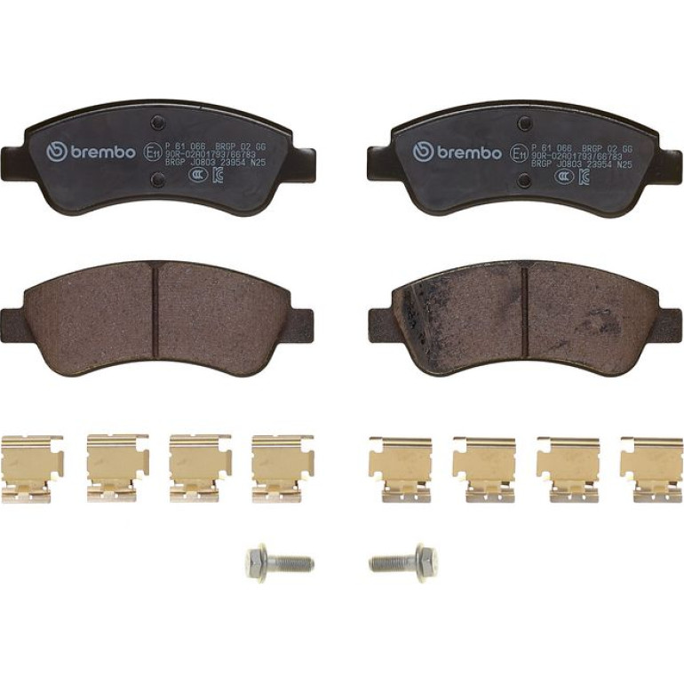 BREMBO Bremsklötze VA P 61 066 BREMBO Bremsklötze VA P 61 066