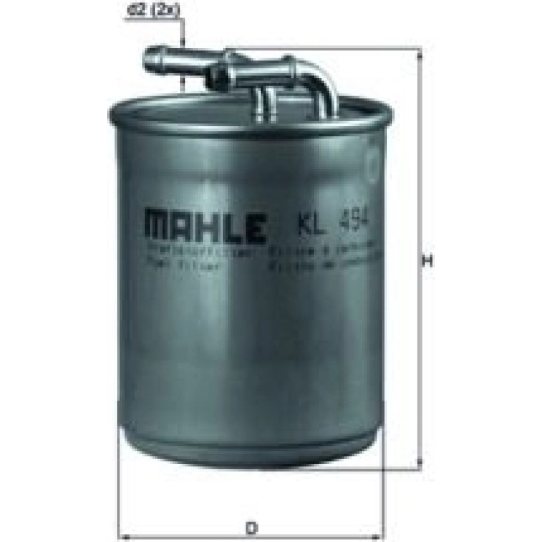 MAHLE Kraftstofffilter KL 494 MAHLE Kraftstofffilter KL 494