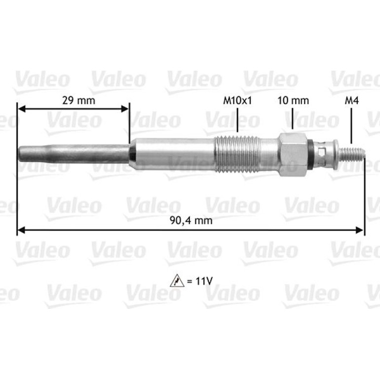 VALEO Glühkerze 345102 VALEO Glühkerze 345102