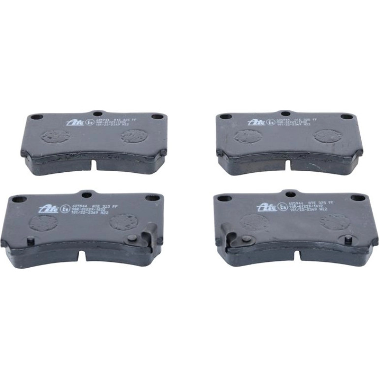 Bremsbelagsatz Kia P. Rio 1.3/1.5 16V 00-05 13.0460-5944.2 Bremsbelagsatz Kia P. Rio 1.3/1.5 16V 00-05 13.0460-5944.2