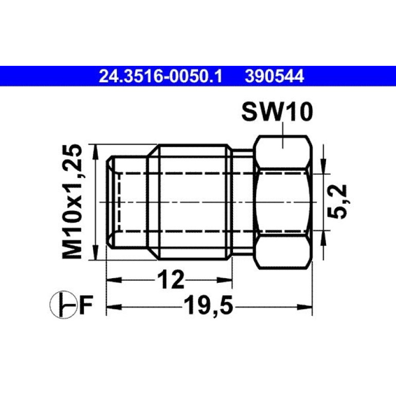 Überwurfschraube 24.3516-0050.1 Überwurfschraube 24.3516-0050.1