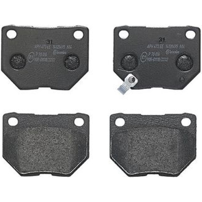 BREMBO Bremsklötze HA P 78 016