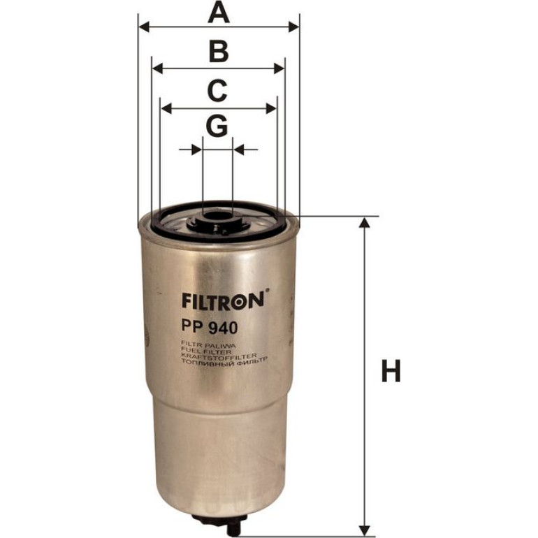 FILTRON Kraftstofffilter PP 940 FILTRON Kraftstofffilter PP 940
