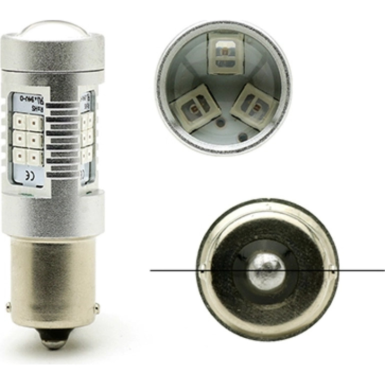 LED Lampe P21W BA15S 4G Technik Rot LED Lampe P21W BA15S 4G Technik Rot