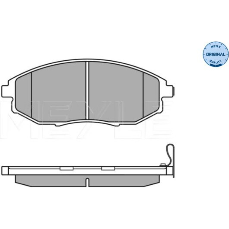 Bremsbelagsatz Chevrolet P. Epica 06- Mit Sensor 025 248 6417/W Bremsbelagsatz Chevrolet P. Epica 06- Mit Sensor 025 248 6417/W