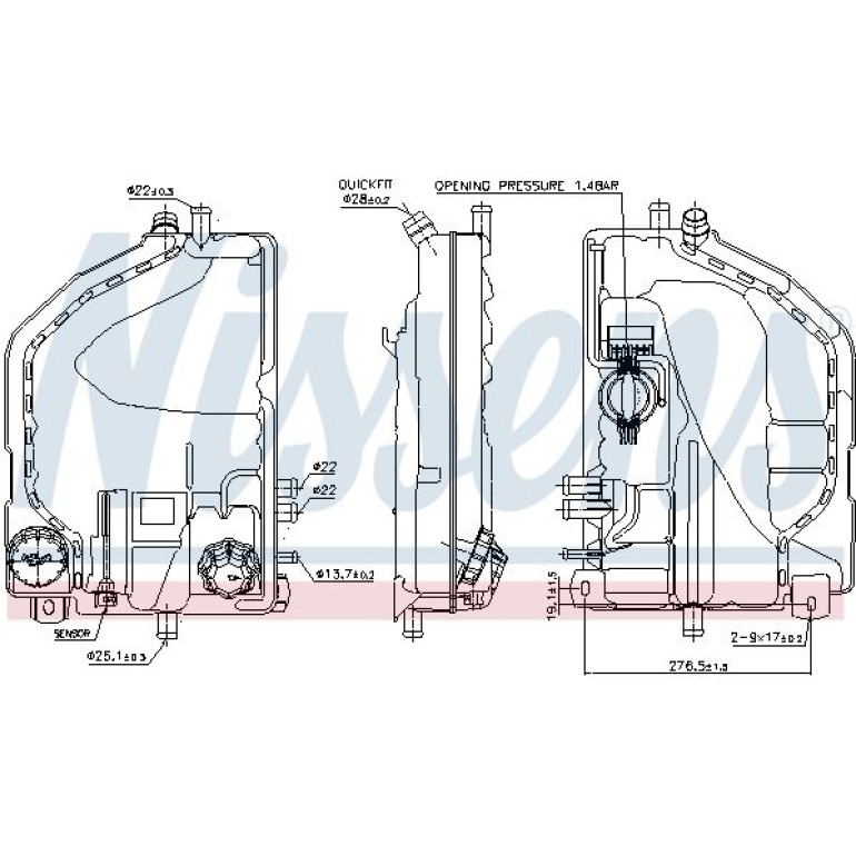 NISSENS Container 996022 NISSENS Container 996022