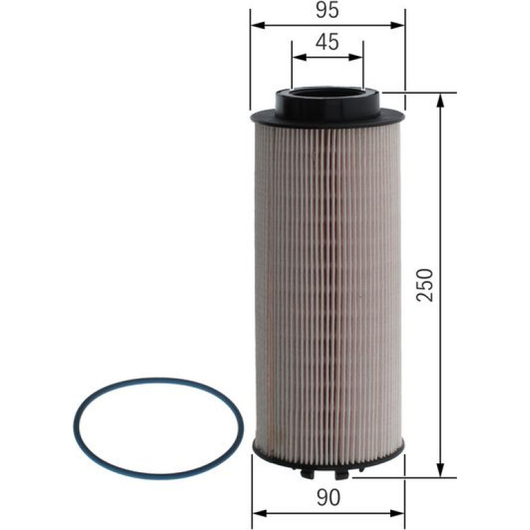 Kraftstofffiltereinsatz F 026 402 032 Kraftstofffiltereinsatz F 026 402 032