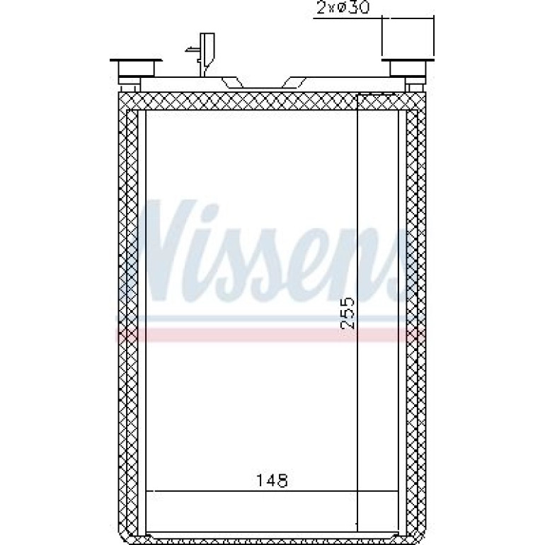 Heizkühler PKW 70526 Heizkühler PKW 70526
