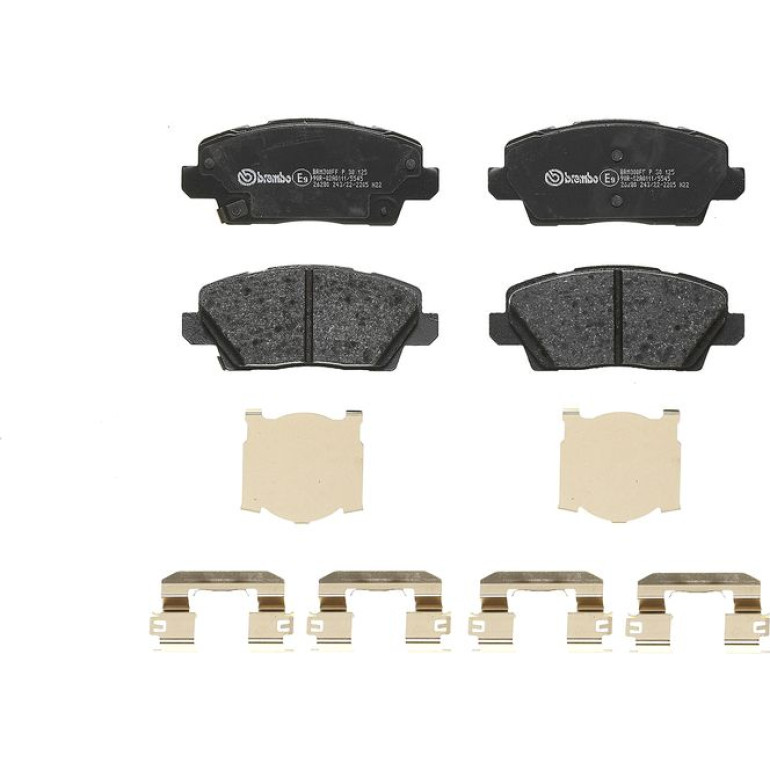 BREMBO Bremsklötze VA P 30 125 BREMBO Bremsklötze VA P 30 125