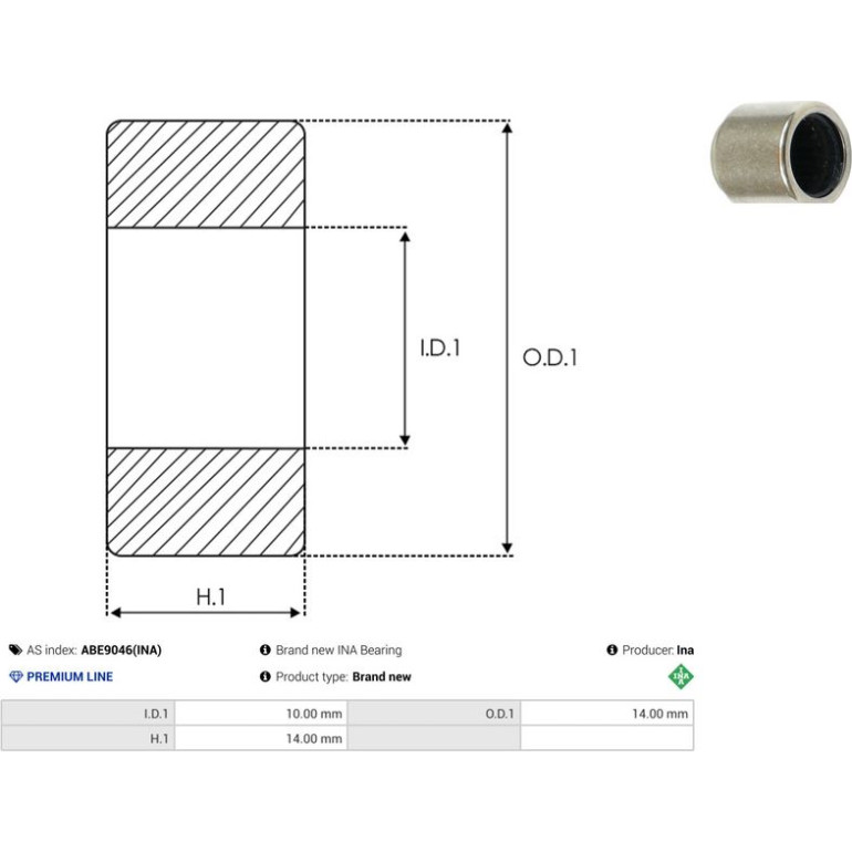 Lager ABE9046(INA) Lager ABE9046(INA)