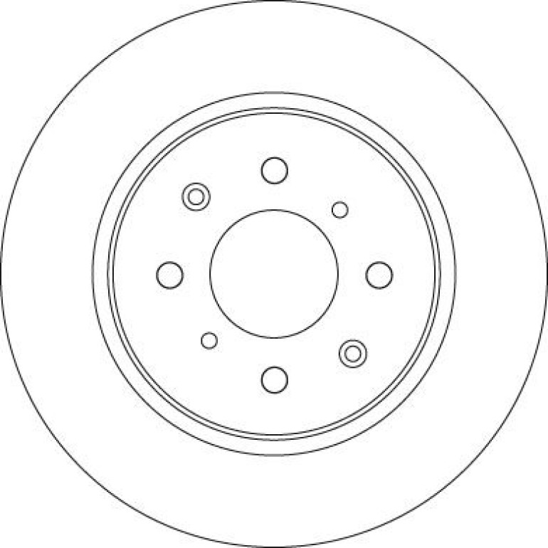86 482 036 Bremsscheibe HA DF6318 86 482 036 Bremsscheibe HA DF6318