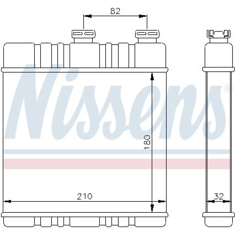 Heizkühler PKW 72660 Heizkühler PKW 72660