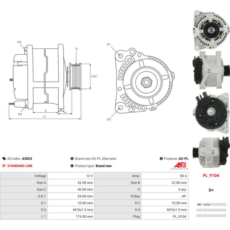 Generator A3023 Generator A3023