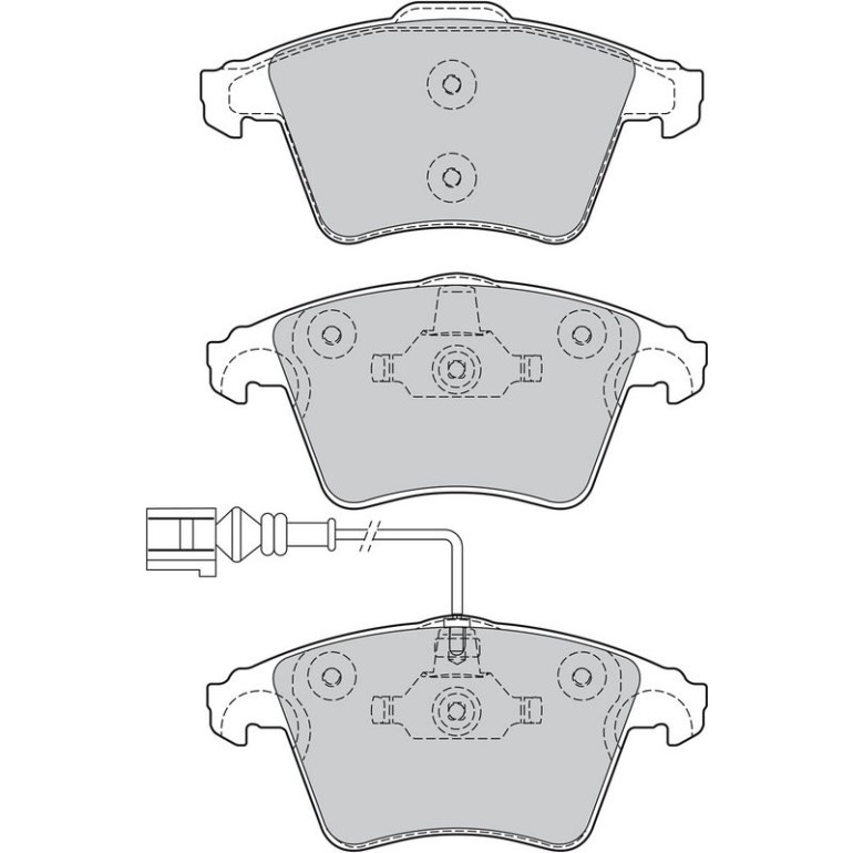 VALEO Bremsbeläge 598651 VALEO Bremsbeläge 598651
