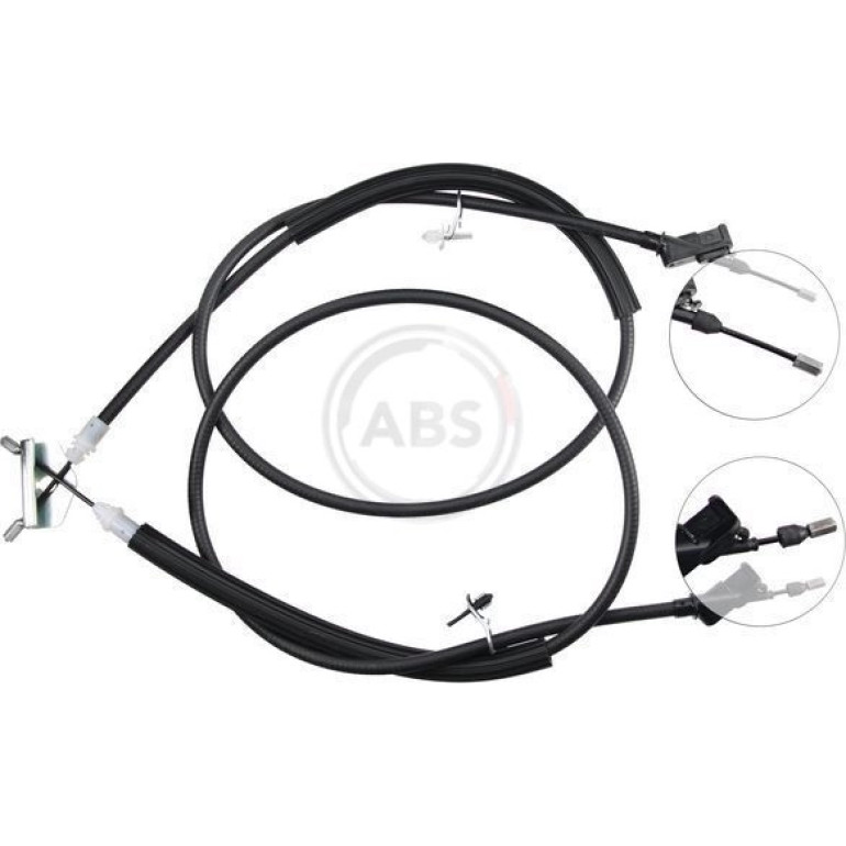 A.B.S. Handbremsseil Seilzug Festellbremse K10032 A.B.S. Handbremsseil Seilzug Festellbremse K10032