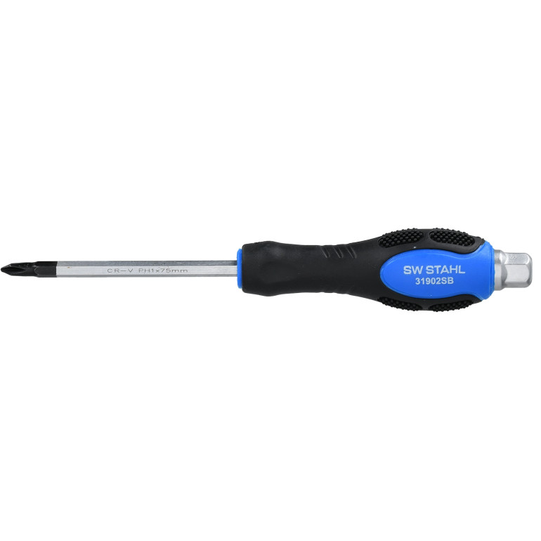 SW-Stahl Kraftdreher Kreuz 1 x 75 mm 31902SB SW-Stahl Kraftdreher Kreuz 1 x 75 mm 31902SB