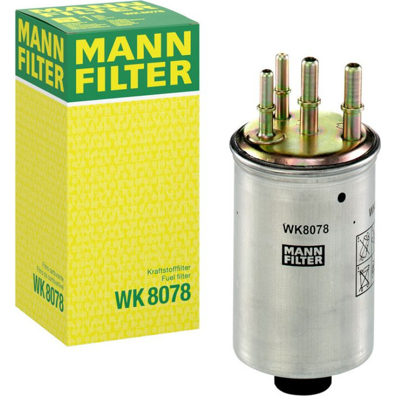 Mann & Hummel Kraftstofffilter PKW WK 8078 Mann & Hummel Kraftstofffilter PKW WK 8078