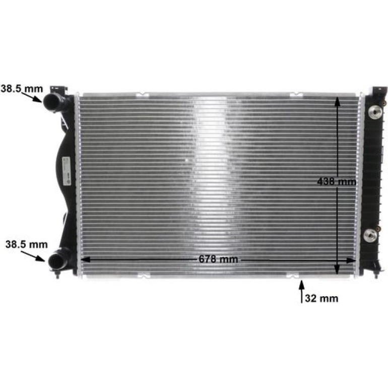 Kühler, Motorkühlung CR 790 000S Kühler, Motorkühlung CR 790 000S