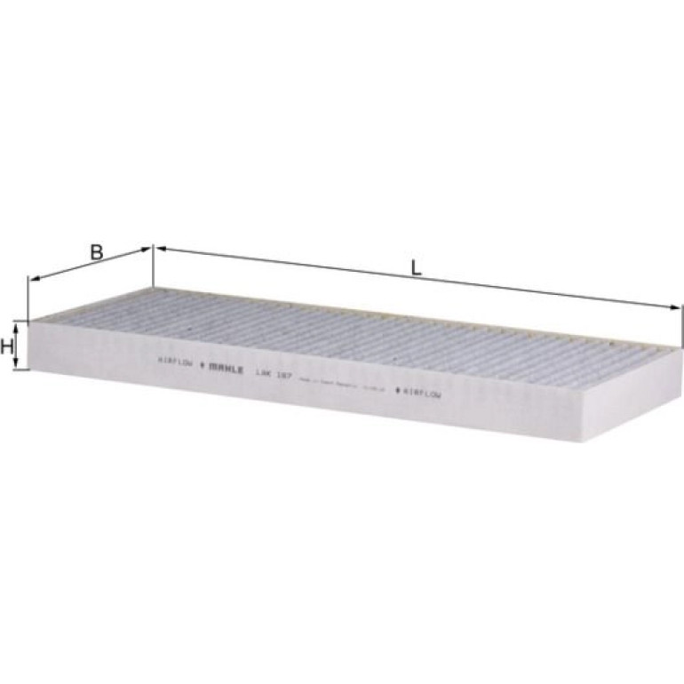 MAHLE Filter, Innenraumluft LAK 167 MAHLE Filter, Innenraumluft LAK 167