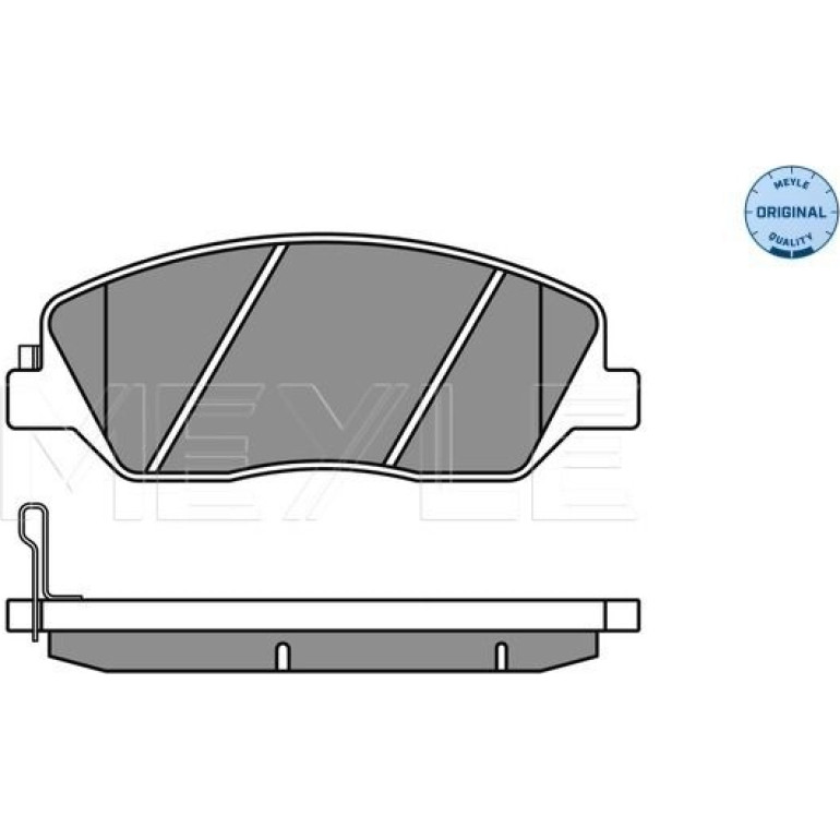 Bremsbelagsatz Hyundai P. Santa Fe 06- Mit Sensor 025 243 5117/W