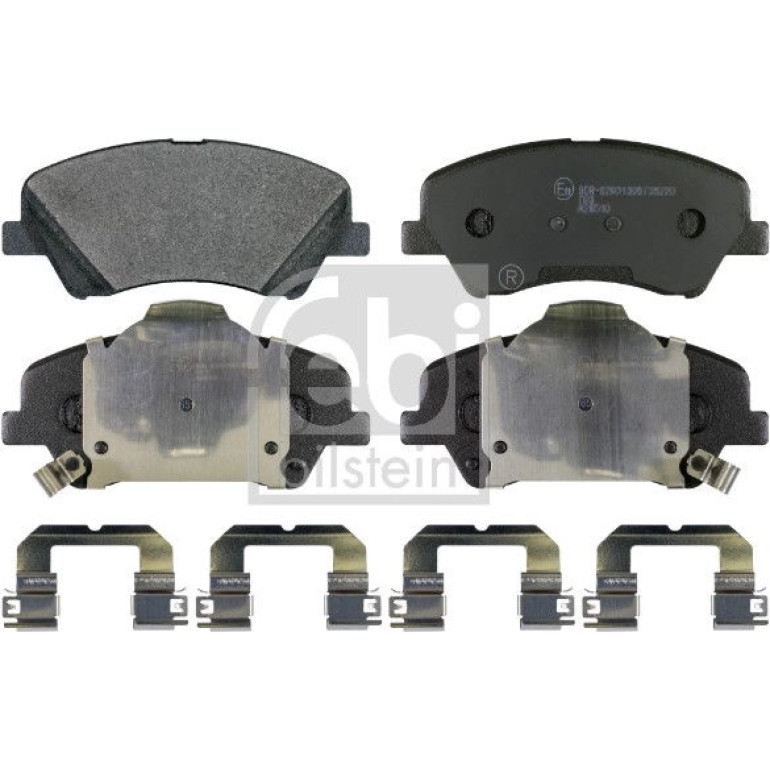 FEBI BILSTEIN Bremsbelagsatz, Scheibenbremse 170635 FEBI BILSTEIN Bremsbelagsatz, Scheibenbremse 170635