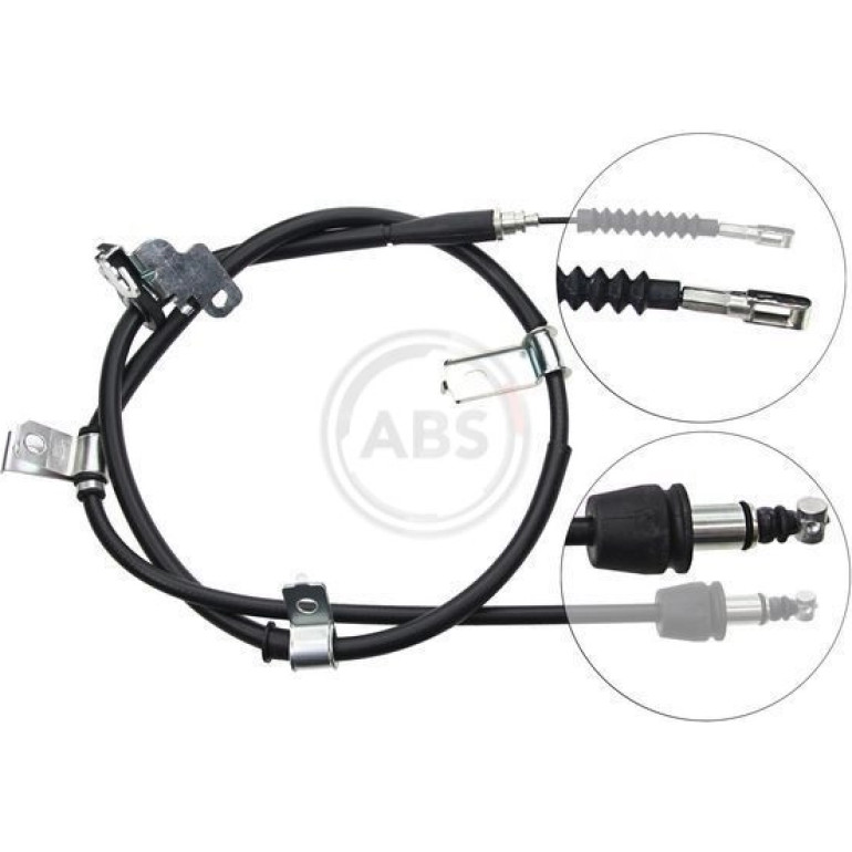 A.B.S. Handbremsseil Seilzug Festellbremse K16497 A.B.S. Handbremsseil Seilzug Festellbremse K16497