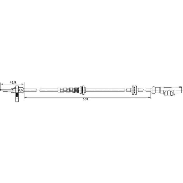 40 403 067 Sensor, Raddrehzahl HA 0 265 007 896 40 403 067 Sensor, Raddrehzahl HA 0 265 007 896