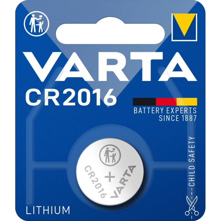 Varta Electronics CR2016 Blister 1 06016 101 401 Varta Electronics CR2016 Blister 1 06016 101 401