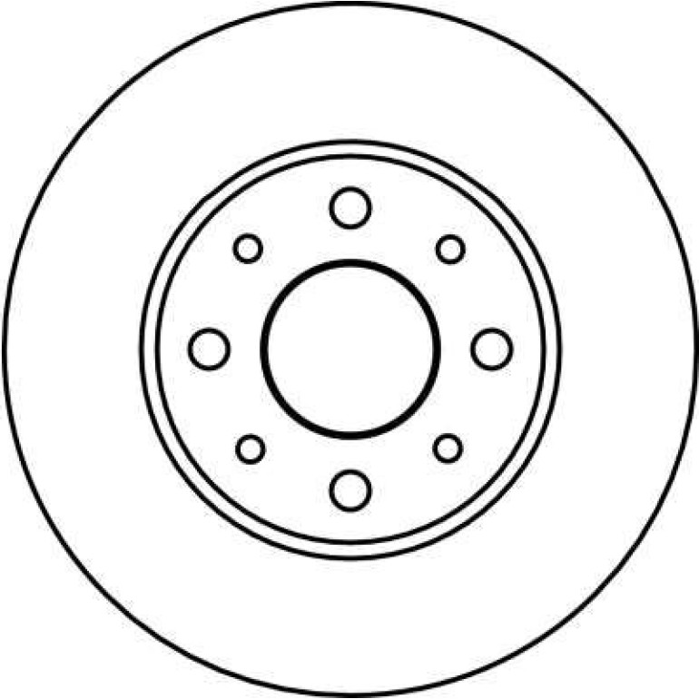 Bremsscheibe Fiat P. Palio DF4037 Bremsscheibe Fiat P. Palio DF4037