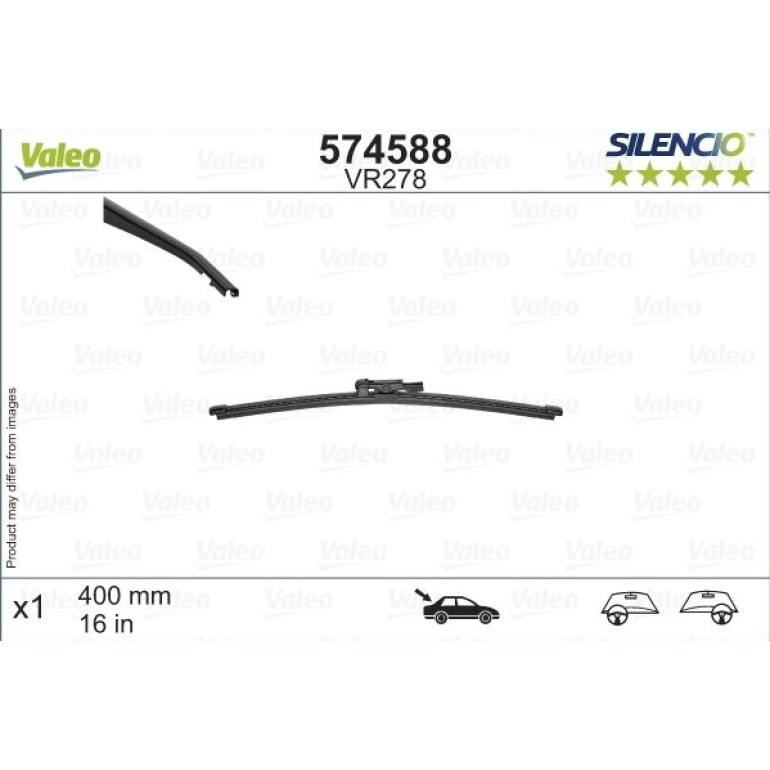 VALEO Silencio Rear (1Stk) 574588 VALEO Silencio Rear (1Stk) 574588