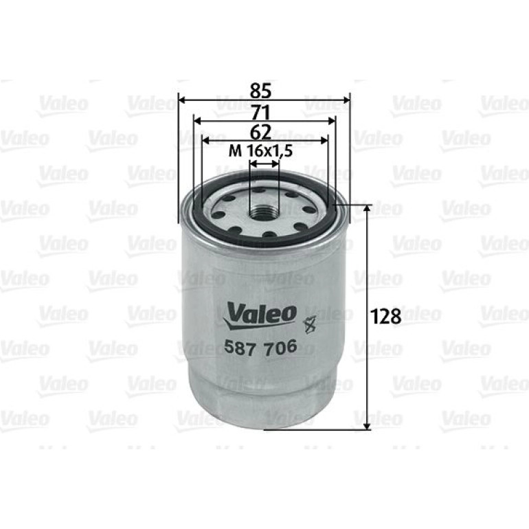 VALEO Kraftstofffilter 587706 VALEO Kraftstofffilter 587706