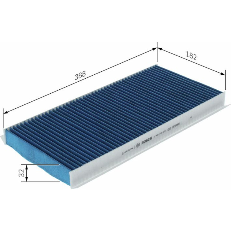 Aktivkohleinnenraumfilter 0 986 628 620 Aktivkohleinnenraumfilter 0 986 628 620