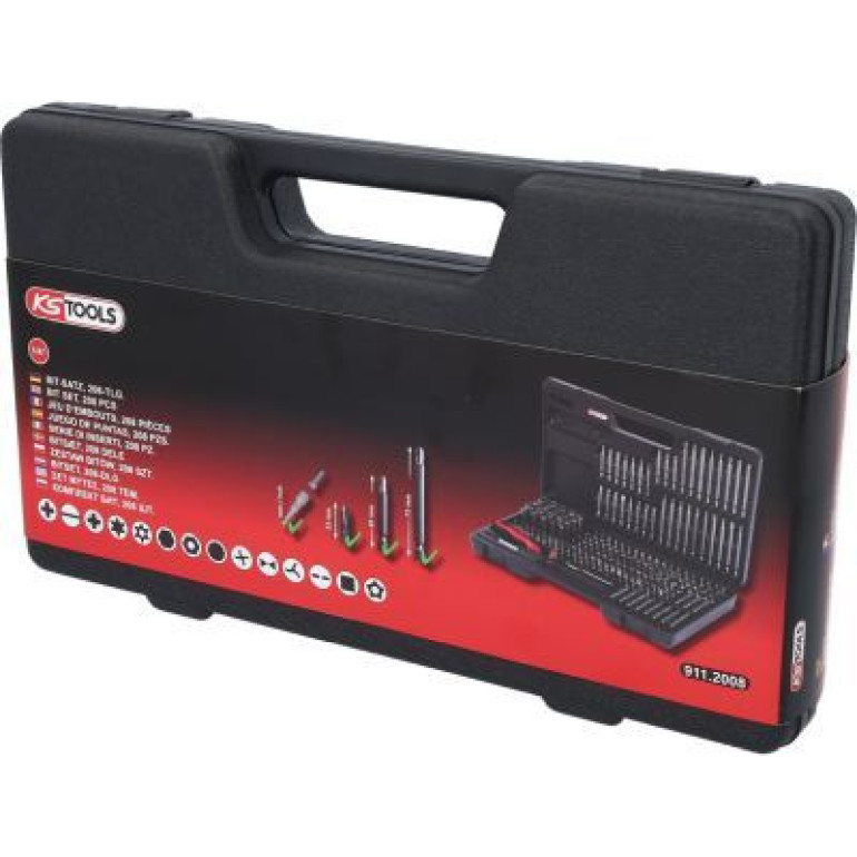 KS TOOLS Bitsatz 1/4 CLASSIC, 208-teilig 911.2008 KS TOOLS Bitsatz 1/4 CLASSIC, 208-teilig 911.2008