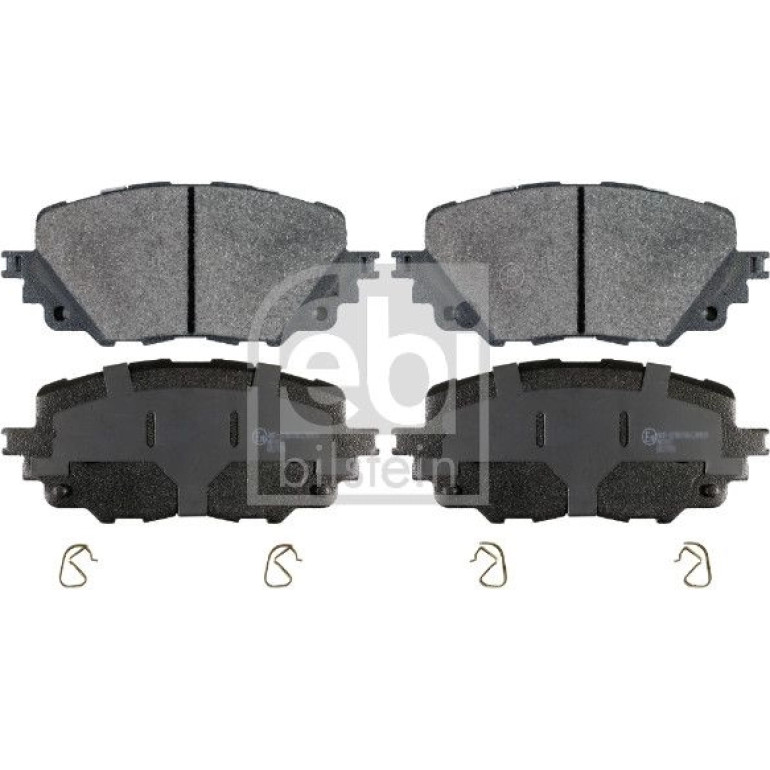 FEBI BILSTEIN Bremsbelagsatz, Scheibenbremse 170663 FEBI BILSTEIN Bremsbelagsatz, Scheibenbremse 170663