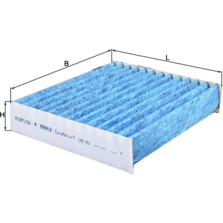 MAHLE Filter, Innenraumluft LAO 251 MAHLE Filter, Innenraumluft LAO 251