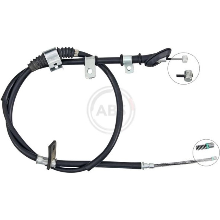 A.B.S. Handbremsseil Seilzug Festellbremse K14198 A.B.S. Handbremsseil Seilzug Festellbremse K14198