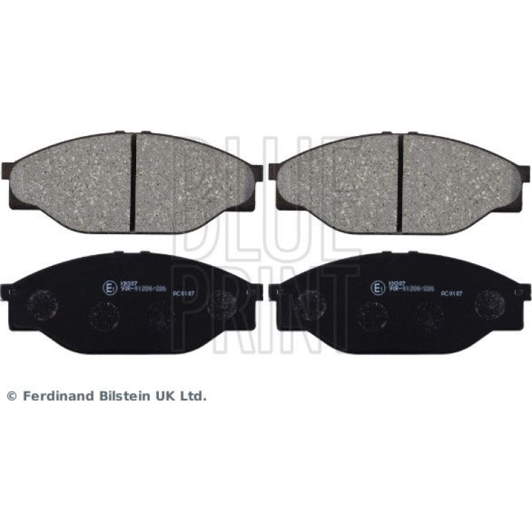 Bremsbelagsatz Toyota P. Hiace/Hilux 2,0-2,4 89-01 ADT342123 Bremsbelagsatz Toyota P. Hiace/Hilux 2,0-2,4 89-01 ADT342123