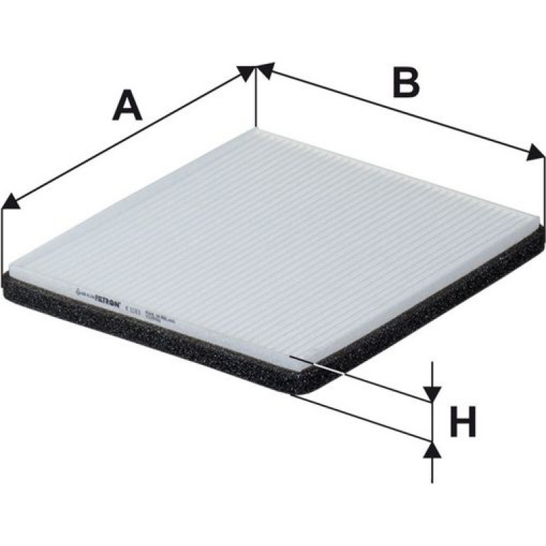 FILTRON Filter, Innenraumluft K 1183