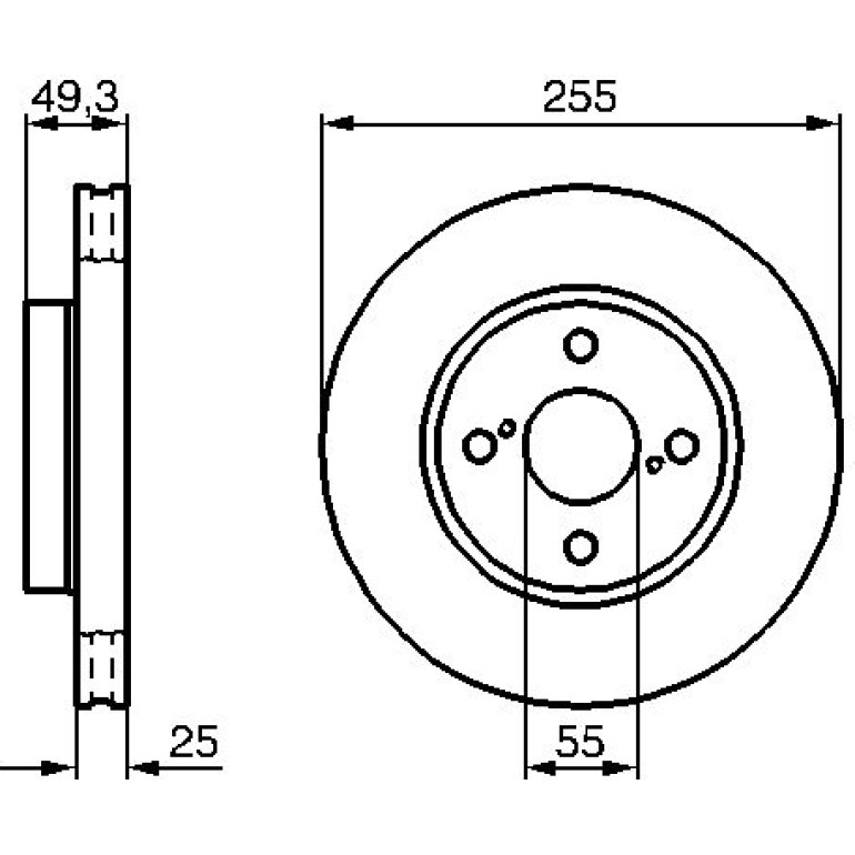 Bremsscheibe 0 986 479 B70
