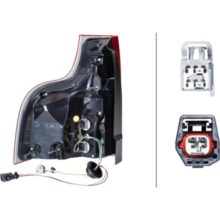 HECKLEUCHTE R 12 V HELLA 2SK 011 065-041 HECKLEUCHTE R 12 V HELLA 2SK 011 065-041