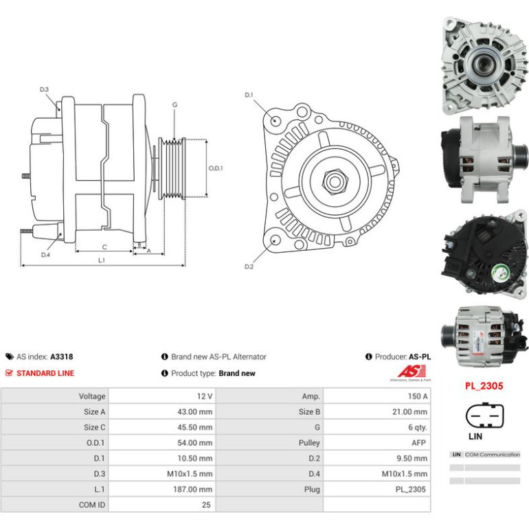 Generator A3318 Generator A3318